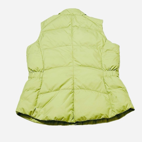 Eddie Bauer Goose Down Vest, Size M Tall, Light Apple Green - Picture 2 of 9